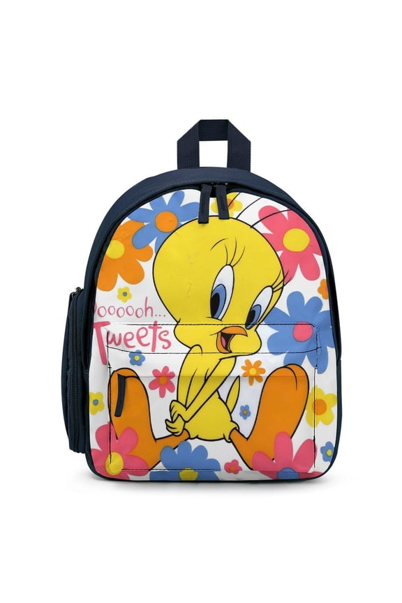 Tweety Cute Cartoon backpack travel bag adjustable shoulder straps One size