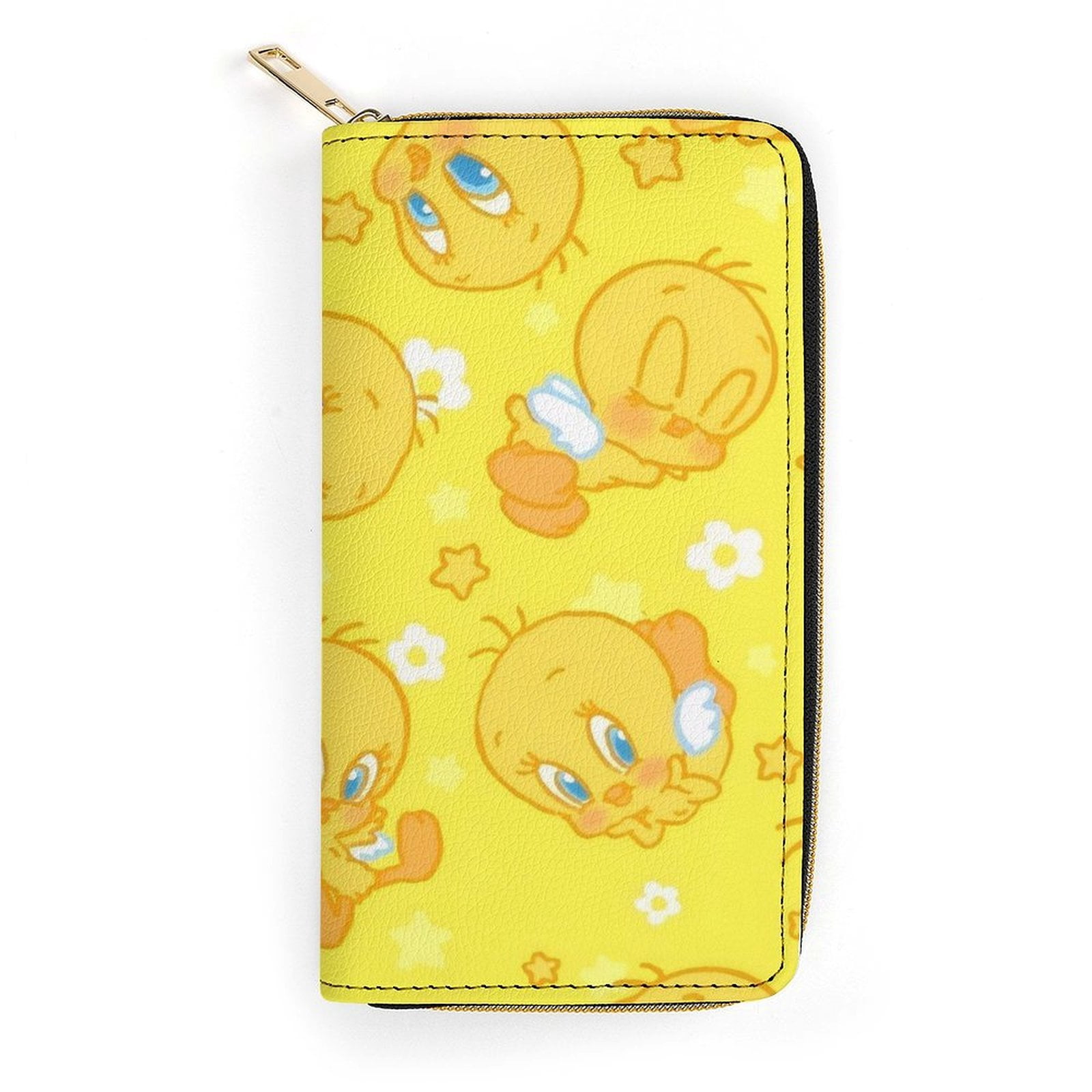 Tweety Cute Cartoon zippered PU card holder wallet 19.7x10.5cm ...