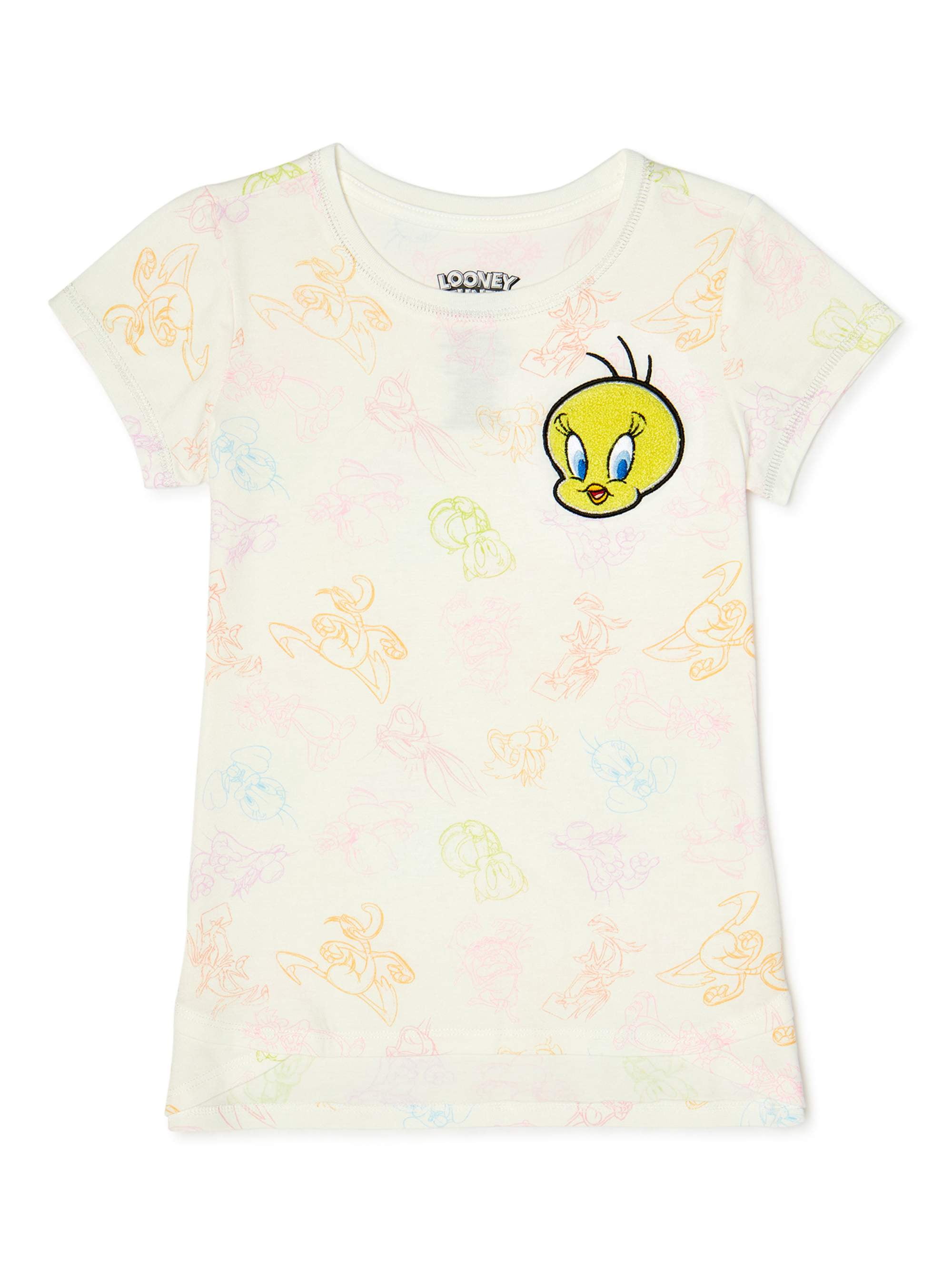 Tweety Girls 4-16 Short Sleeve Tee