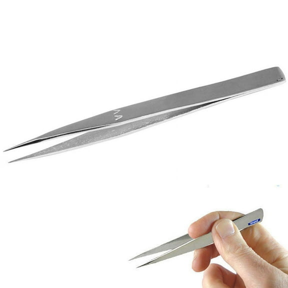 Tweezer AA 5" Stainless Steel Anti Magnetic & Anti-Acid Jewelry Swiss Style