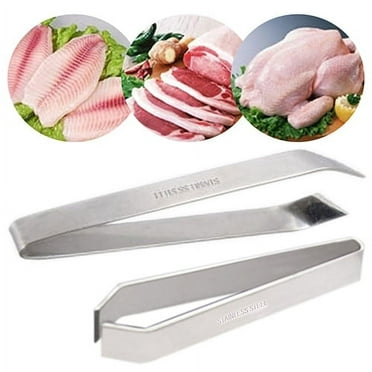 Tweezer Stainless Steel Fish Bone Remover Pincer Puller Tweezer Tongs Pick-Up Craft Tool