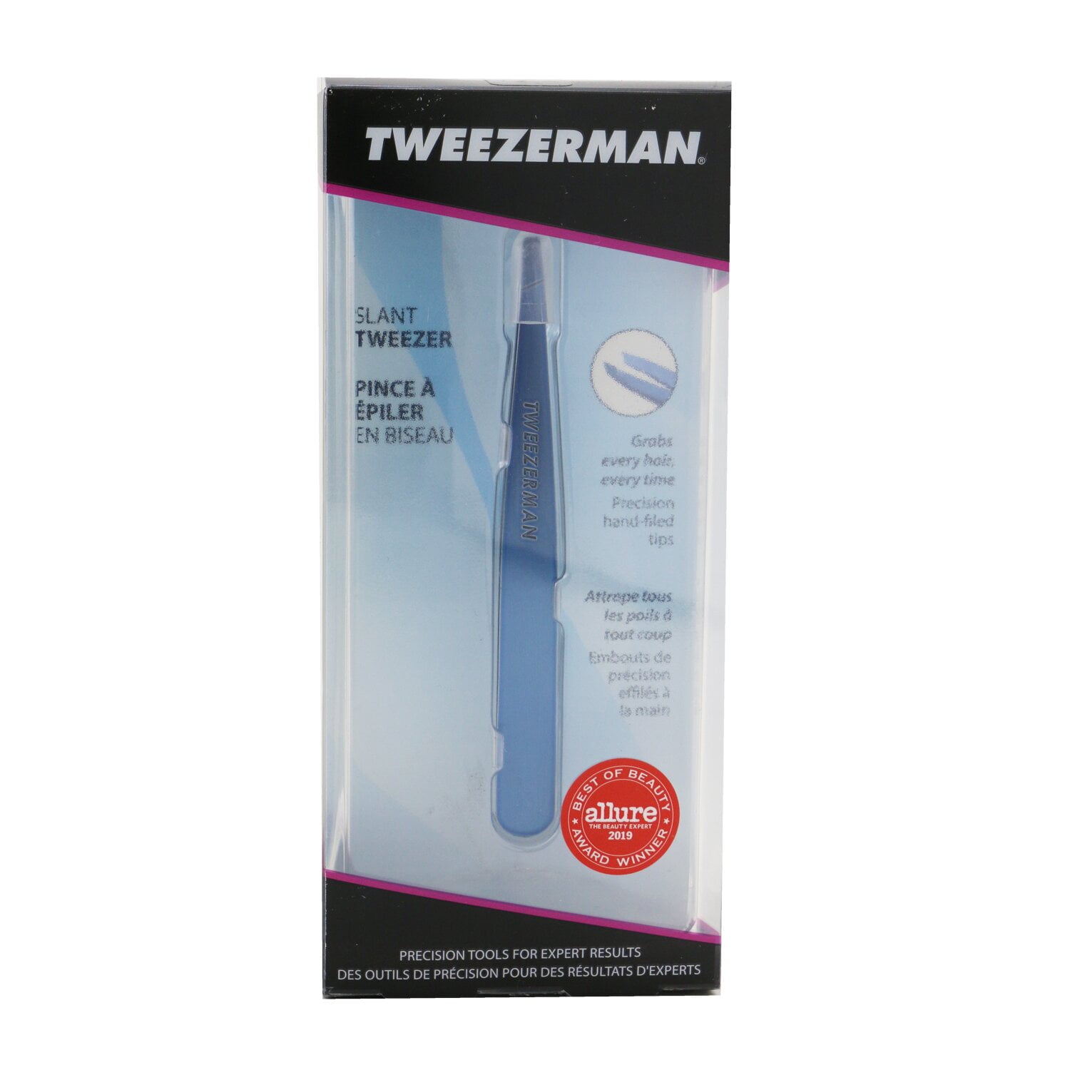 Tweezerman Blue Slant Tweezer 1 ea