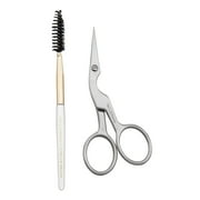 Tweezerman Brow Scissors and Brush