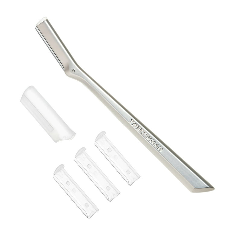 Tweezerman, Facial Razor, peach fuzz remover, exfoliation tool