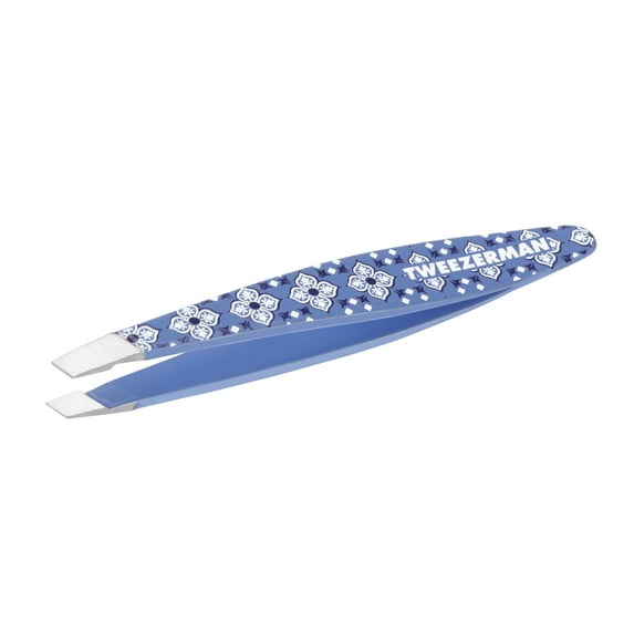 Tweezerman Lisbon Sea Stainless Steel Mini Slant Tweezer