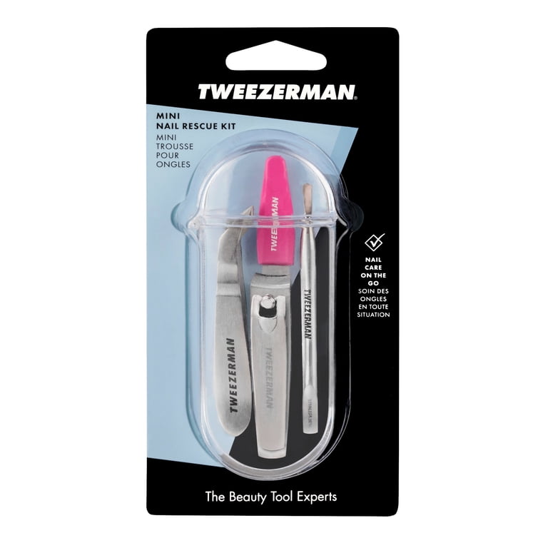 Tweezerman, Mini Nail Rescue Kit, 4-piece, Travel Size - Walmart.com