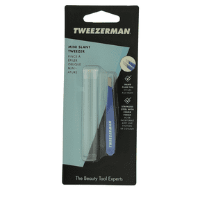 Tweezerman Mini Slant Tweezer - Granite Sky