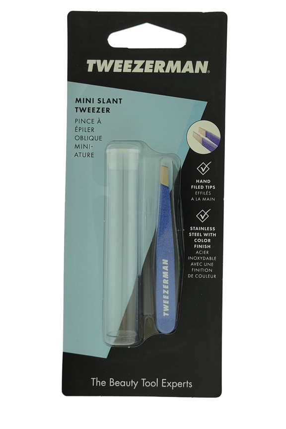 Mini Slant Tweezer - Granite Sky