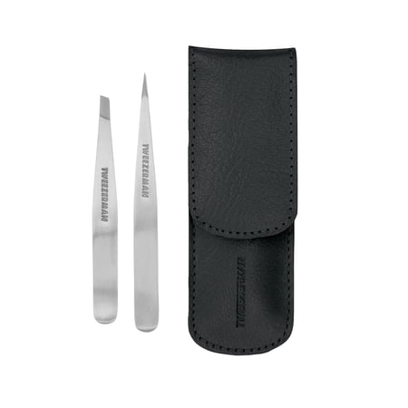 Tweezerman Petite Tweezer Set With Black Case