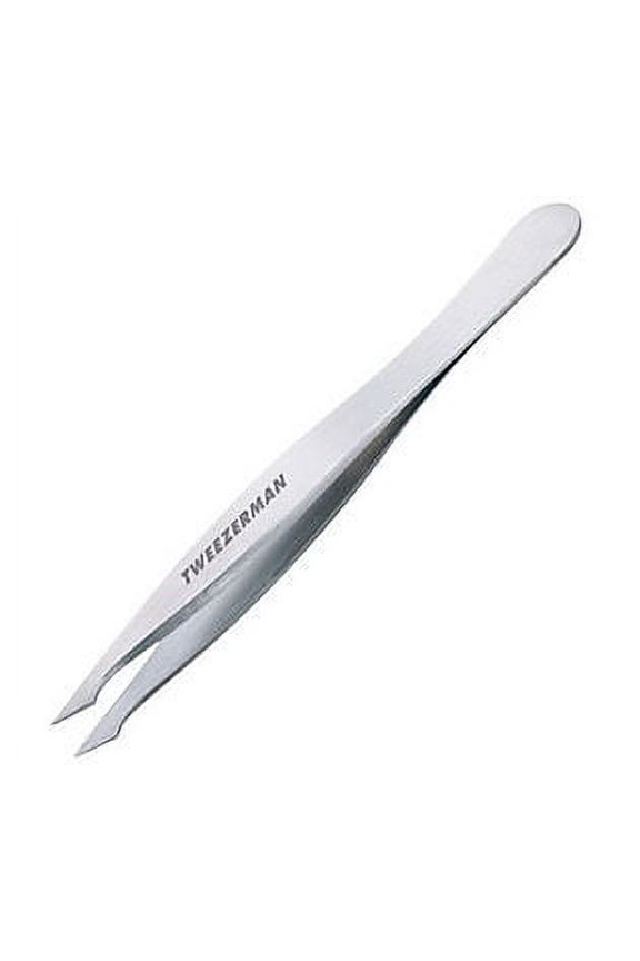 Pointed Slant Classic Stainless Tweezer