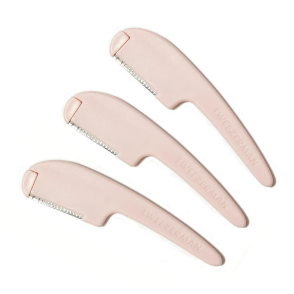 Tweezerman Prep & Plane Facial Razors, Dermaplaning Tool, Plastic
