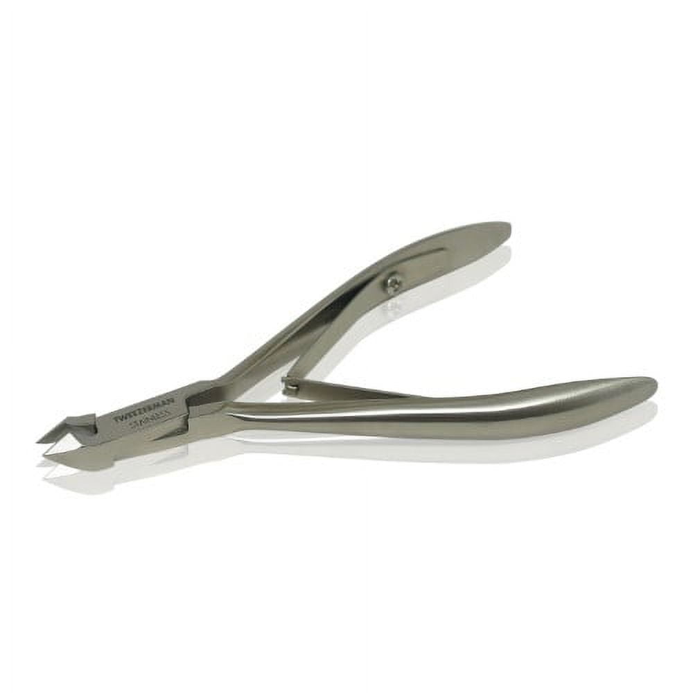 Tweezerman Rockhard Cuticle Nipper, 1/2 In. Jaw