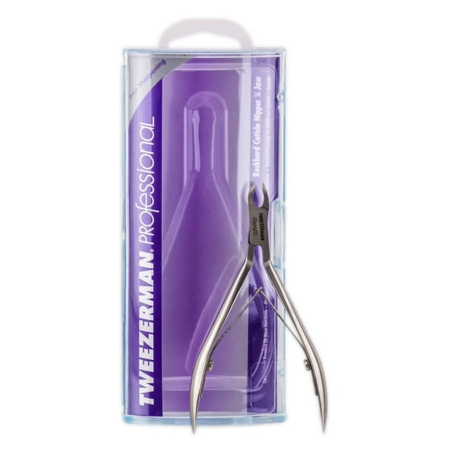 Tweezerman Rockhard Cuticle Nipper, 1/4 In. Jaw