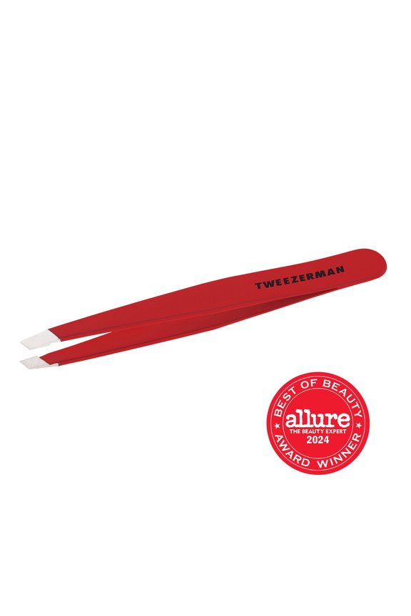 Signature Red Slant Tweezer