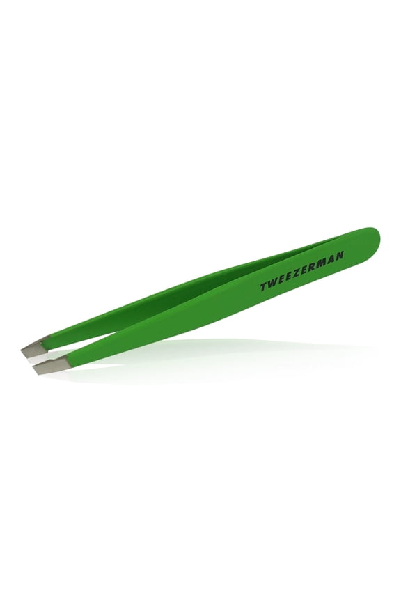 Slant Tweezer, Green Apple
