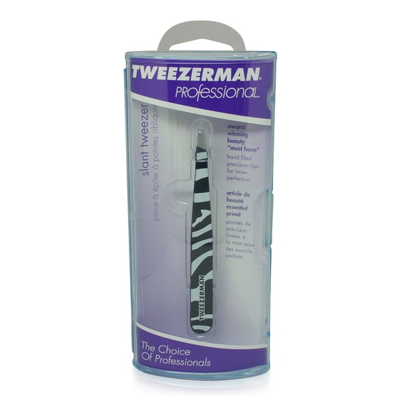 Tweezerman Slant Tweezer Zebra Print