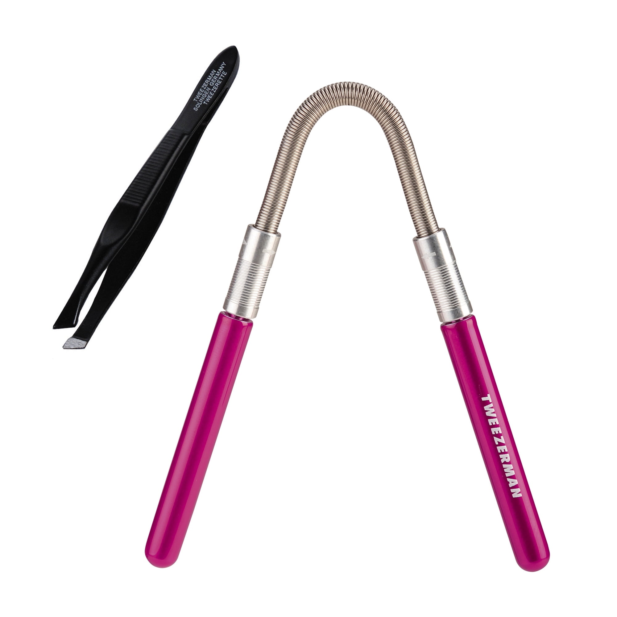 Tweezerman Smooth Finish Facial Hair Remover (Free Tweezerette Included), Pink
