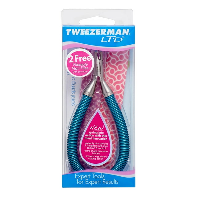 Tweezerman Spiral Spring Cuticle Nipper