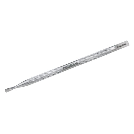 Tweezerman Stainless Steel Cuticle Pushy And Nail Cleaner for Nail Care