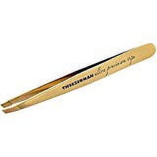 Tweezerman Studio Collection Tin Coated Slant Tweezer