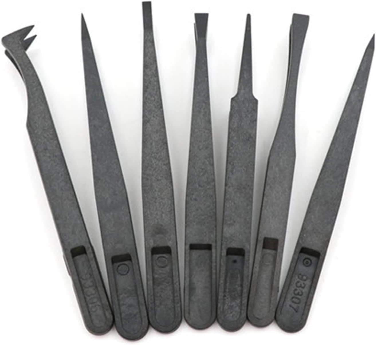 Tweezers 7pcs AntiStatic Tweezers Watchmaker Repair Tools Excellent