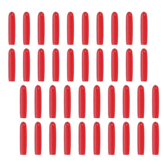 UKCOCO Tweezers Silicone Cover Red Lightweight Protective Sleeve for Eyelash Grafting