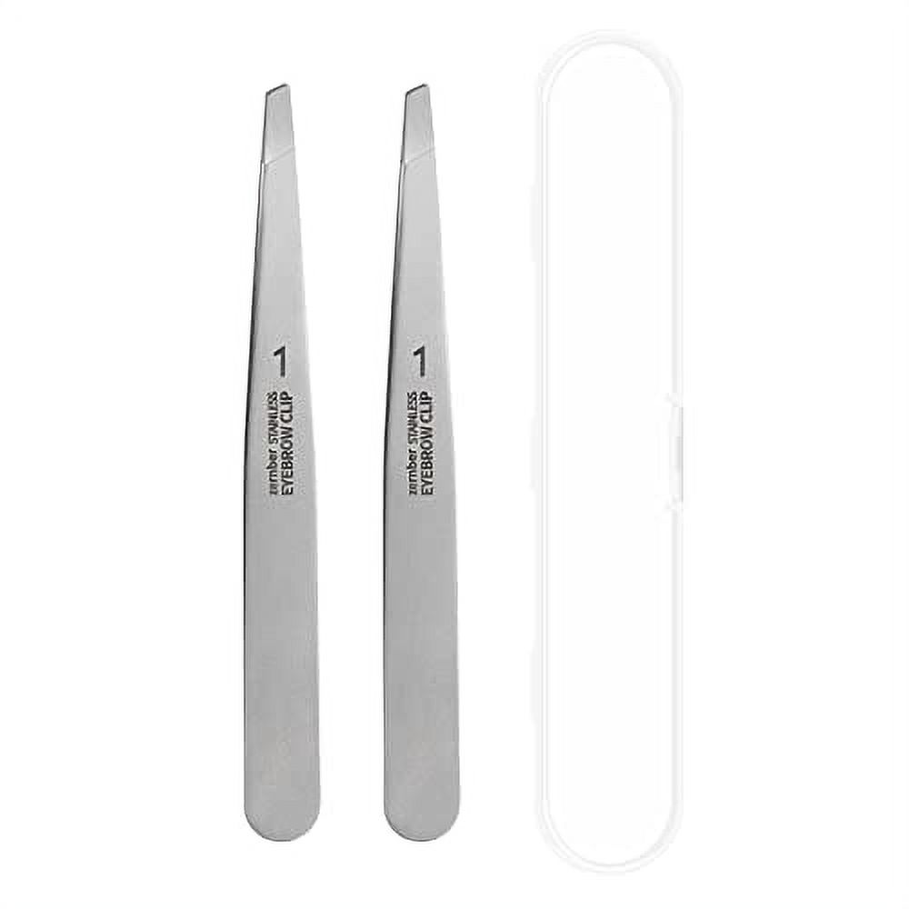 Tweezers Set Professional Stainless Steel Slant Tweezers, Best