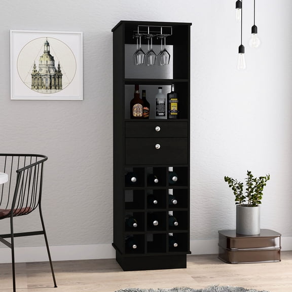 Twelve - Bottle Wine Rack - Present Wine Nicely - In Party Room - Impress Guests
