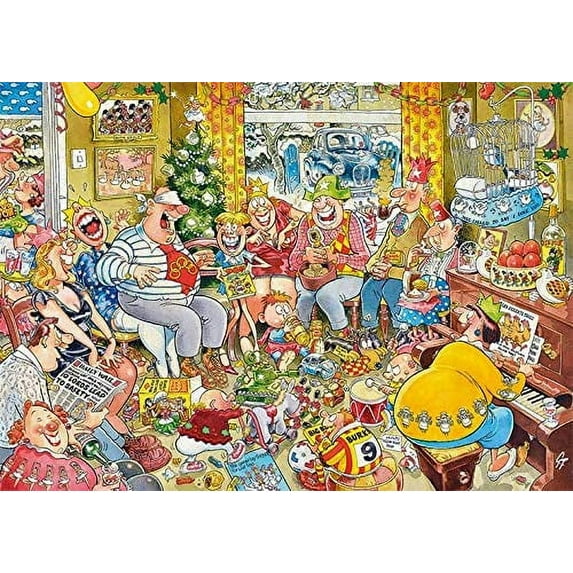 Twelve Days of Christmas, a 1000-piece Puzzle by Jumbo