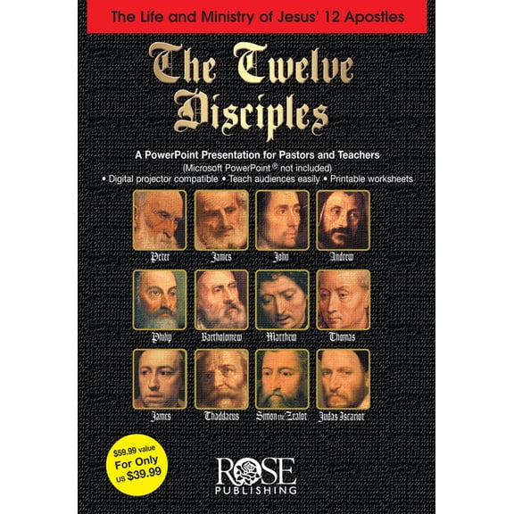 Twelve Disciples PowerPoint (Audiobook)
