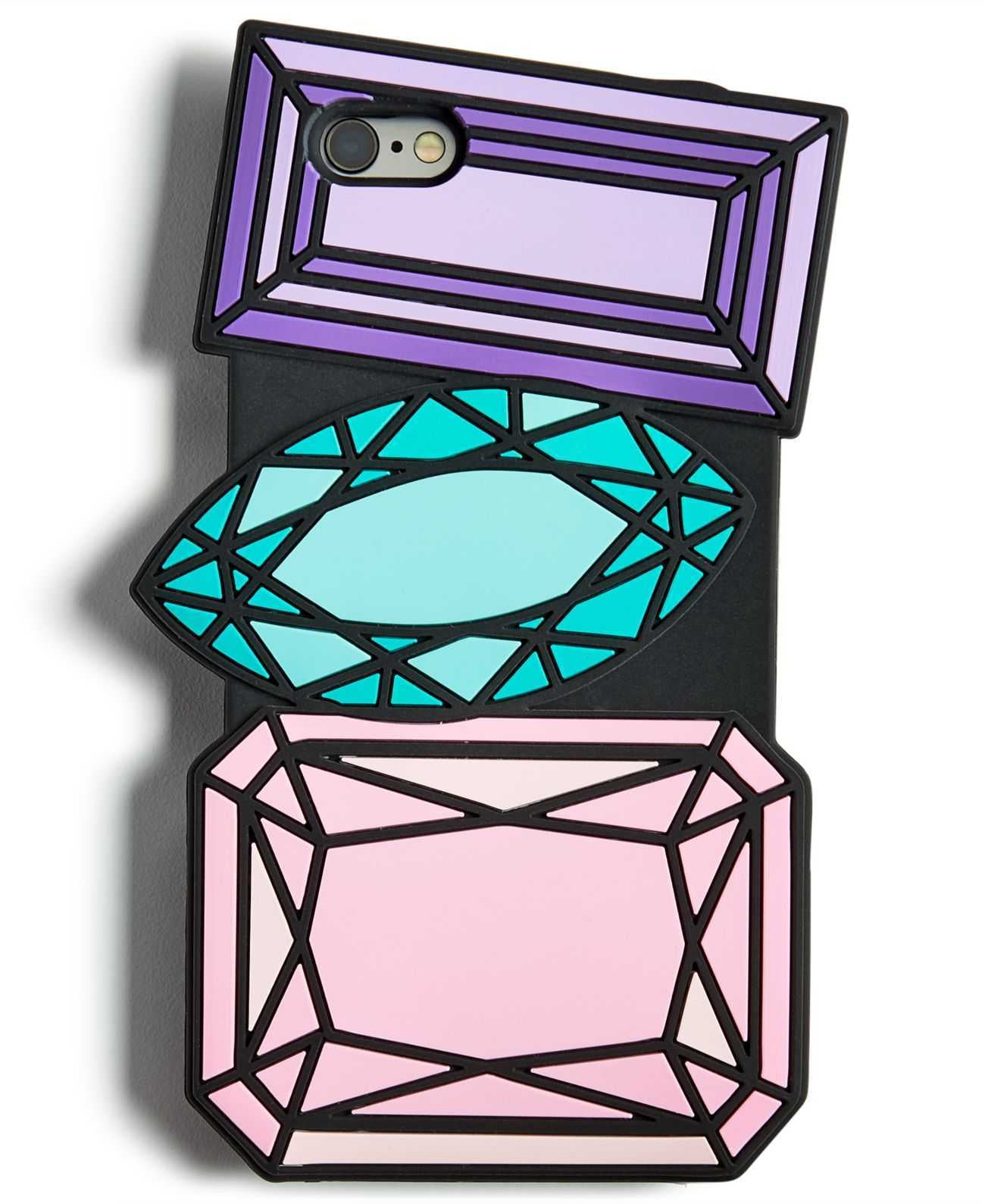 Twelve NYC Gem Silicone Gel Smart Phone Case For iPhone 7 Multi-Color -  Walmart.com