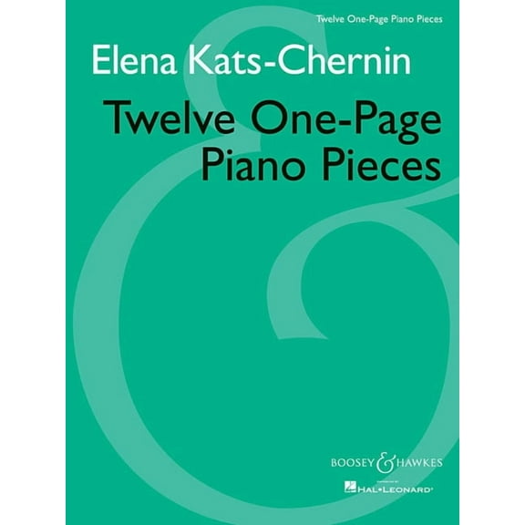 Twelve One-Page Piano Pieces, (Paperback)
