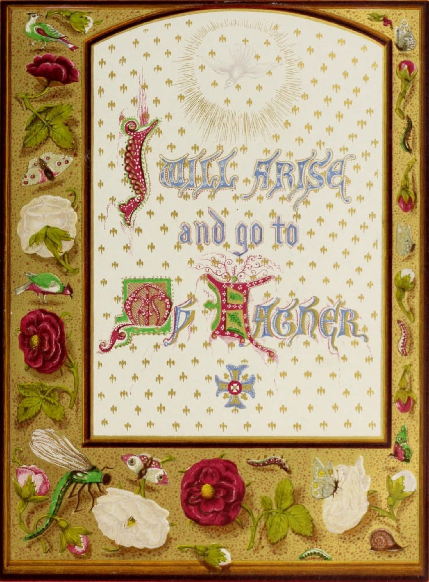 Twelve Parables of our Lord 1870 I will arise Canvas Art - Unknown (18 x 24)