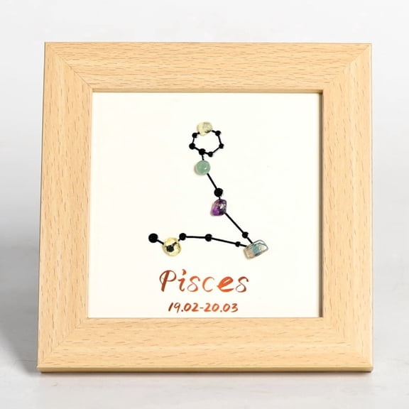 Twelve Zodiac Crystal Photo Frame Home Decoration