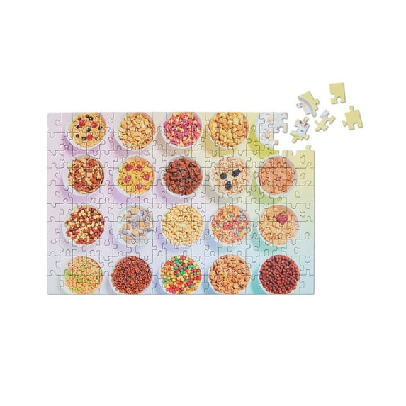 Twelvenyc Super Duper Cereal Jigsaw Puzzle, Yellow, 11″ x 16″