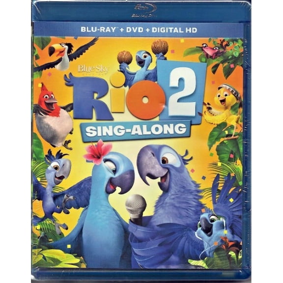 Twentieth Century Fx Rio 2 Sing Along Bd+dvd+dc Std Ws