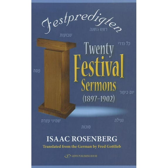 Twenty Festival Sermons (1897-1902) : Festpredigten (Hardcover)