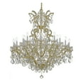 thumbnail image 1 of Twenty Four Light Chandelier In Classic Style 46 Inches Wide By 48 Inches High-Swarovski Strass Crystal Type-Gold Finish Crystorama Lighting, 1 of 2