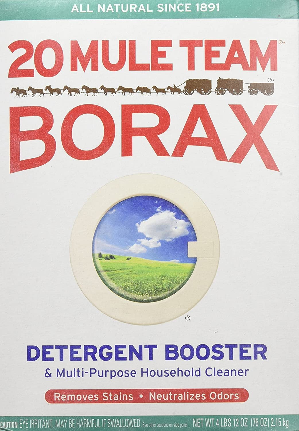 Twenty Mule Team Natural Laundry Booster & Multi-Purpose Cleaner, 65 oz.