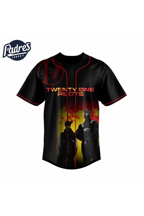 Twenty One Pilots Custom Baseball Jersey Outfit