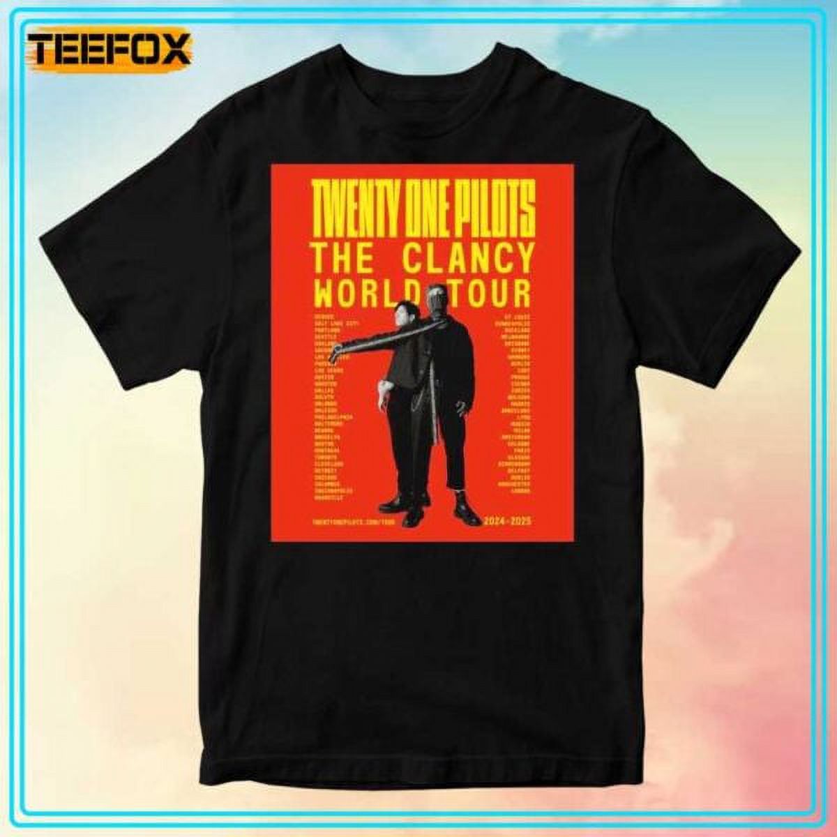 Twenty One Pilots Kick Off The Clancy Tour 20242025 Unisex TShirt