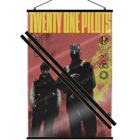 Twenty One Pilots - Music Poster (Clancy - Album Cover - 21 Pilots) (Size: 24" x 36") (Laminated Poster & Black Hanger)