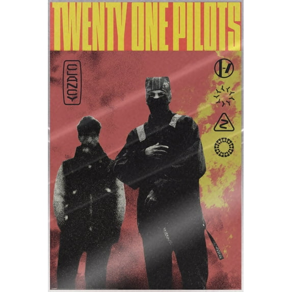 Twenty One Pilots - Music Poster (Clancy - Album Cover - 21 Pilots) (Size: 24" x 36") (Laminated Poster)