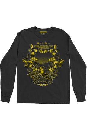 Twenty One Pilots Unisex Long Sleeve T-Shirt Trench Scene (Medium)