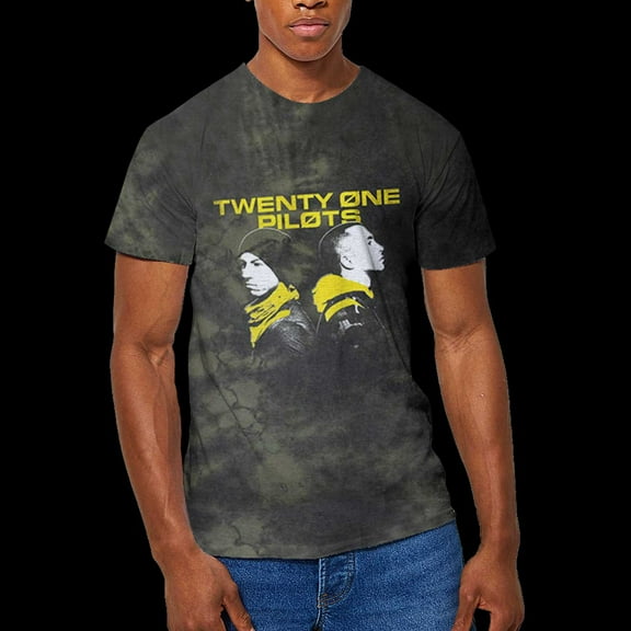 Twenty One Pilots Unisex T-Shirt Back To Back (Wash Collection) (Large)