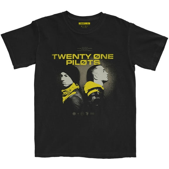Twenty One Pilots Unisex T-Shirt Back To Back (X-Large)