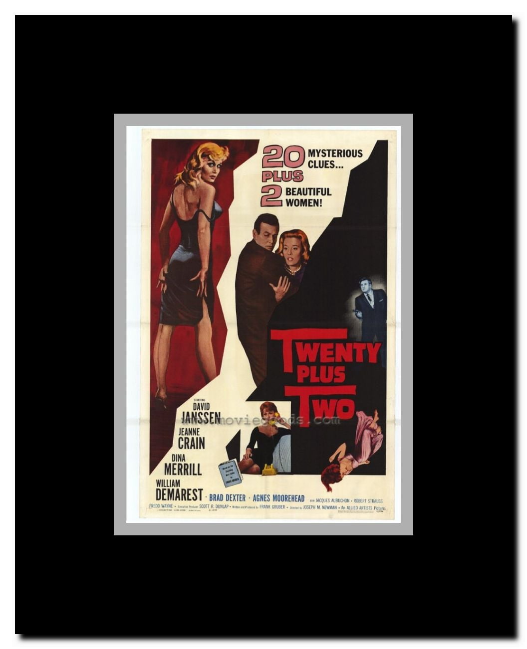 Twenty Plus Two Framed Movie Poster