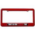 thumbnail image 1 of Twenty Six Point Freaking Two, 26.2 Marathon Running License Plate Tag Frame, Multiple Colors, 1 of 1