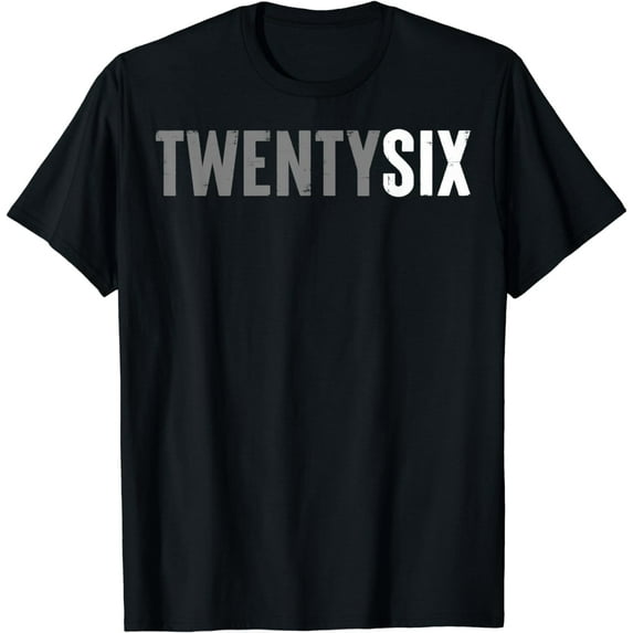 Twenty-Six Years Old or 26th Birthday ideas for him and her T-Shirt