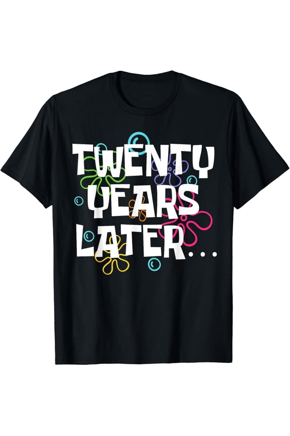 Twenty Years Later Funny 20 Year Old 20th Birthday Party T-Shirt mens t shirt,black,women,funny,misfits,men,journey